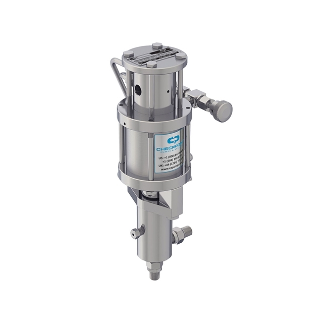 Pneumatic Chemical Pump and Skid (Reciprocating / Plunger Type)