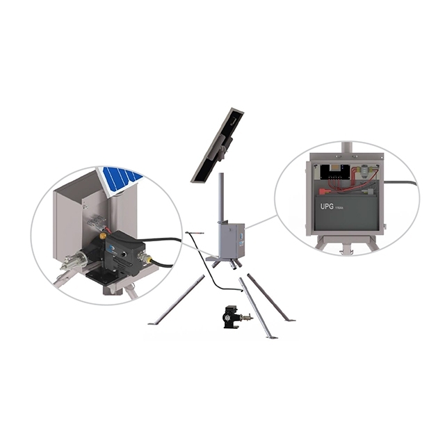 Solar Powered Pump and Skid